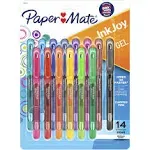 Paper Mate InkJoy Gel Stick Pen, 0.7 mm, Medium, Assorted Ink, 14-Pack