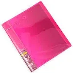 Kokuyo Novita Alpha Expandable Clear Book - A4 - Pink