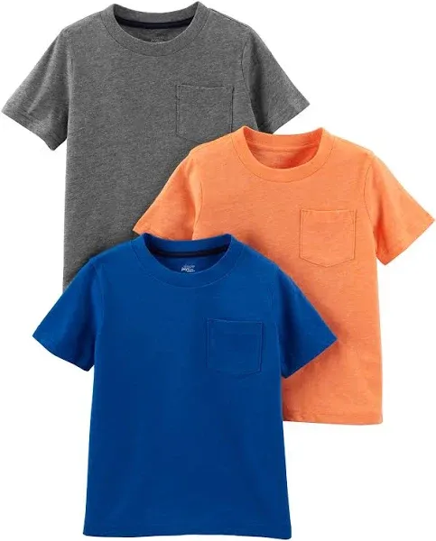 Simple Joys by Carter's Baby Boys' 3-Pack Short-Sleeve Tee Shirts