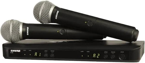 Shure BLX288 Dual Handheld Wireless System