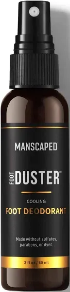 MANSCAPED The Foot Duster Anti- Fungal Foot Deodorant NEW