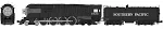 Kato 126-0308 N Scale Southern Pacific 4-8-4 GS-4 Postwar Black #4433