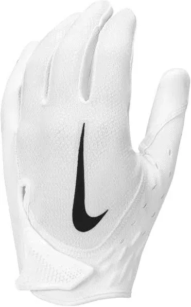 Nike Vapor Jet 7.0 Football Position Player Gloves White Red Adult Size Medium