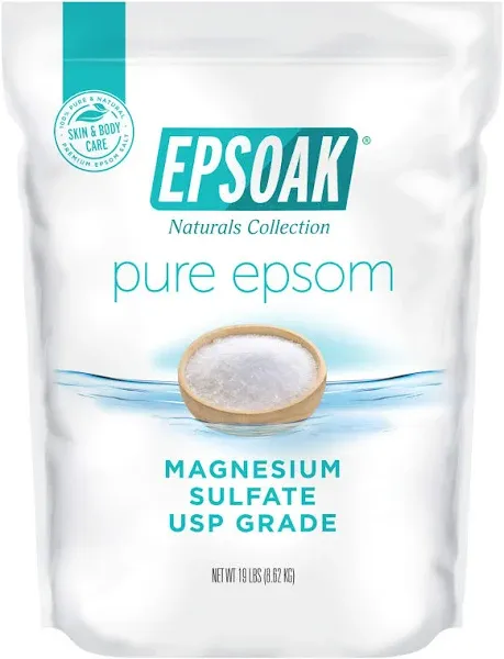 Epsoak Epsom Salt 5 lbs. Magnesium Sulfate USP