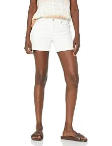 Mid Length Women's Shorts - Lapis Outsider Shorts 0084 - 29965