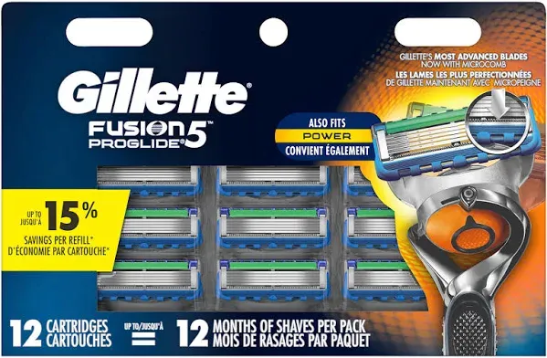 Gillette ProGlide Razor Refills for Men