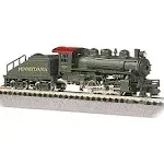 N Bachmann PRR #5281 - USRA 0-6-0 Switcher & Tender 50553