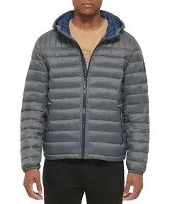 Tommy Hilfiger Men's Hooded Puffer Jacket