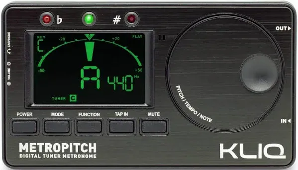 KLIQ MetroPitch Metronome Tuner