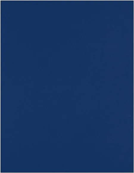 LUXPaper 8.5" x 11" Cardstock | Letter Size | Navy Blue | 100lb. Cover (183lb. Text) | 50 Qty