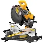 DeWalt DCS781B 60V Max Brushless 12" Double Bevel Sliding Miter Saw