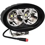 Oz-usa E-Bike White LED Headlight High Output 6000k Compatible with Vamoose Mammoth Rad Power Bikes RadMini RadRover RadExpand RadRunner