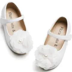 Felix & Flora Toddler Flower Girl Ballet Flats