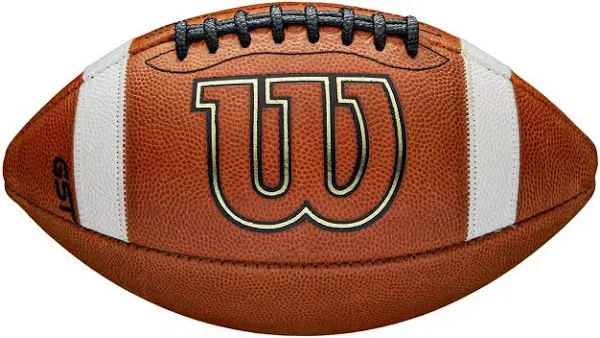 Wilson GST Youth Leather Football