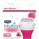 Schick Intuition Island Berry Women's Razor Refills - 3 ct