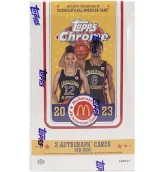 2023 Topps McDonald's All American Chrome Basketball