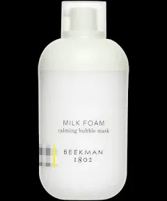 New! Beekman 1802 Milk Foam Calming Bubble Mask 1.69 fl oz / 50 mL 