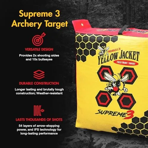 MORRELL Yellow Jacket Supreme 3 Field Point Target