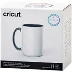 Cricut Beveled Ceramic Mug Blank 15 oz,White