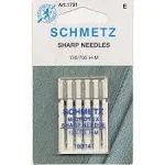 Schmetz Sharp Microtex Machine Needles Size 90/14