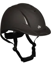 Ovation Deluxe Schooler Riding Helmet, Black, Small/Medium NWTS 