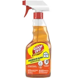 Goof Off Citrus Scent Adhesive Gunk Remover Gel 16 oz