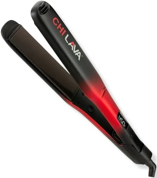 Chi lava 1 1/2 &quot; volcanic lava ceramic hairstyling iron upc# 633911815045