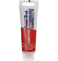 Loctite Power Grab Ultimate Instant Grab 2.7 oz. SMP Construction Adhesive Crystal Clear Tube (6 pack) 2442596