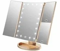 WEILY Lighted Makeup Mirror