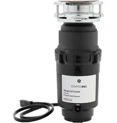 GE GFC525V 1/2 HP Continuous Feed Garbage Disposer - Corded