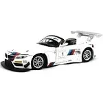 Motor city classics 1:24 2013 BMW Z4 GT3- White - Optimum Diecast