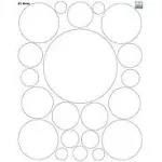 Polka Dot Wall Decals (63) Girls Room Wall Decor Stickers, Wall Dots, Vinyl Circle Peel & Stick DIY Bedroom, Playroom, Kids Room, Baby Nursery Toddler to Teen Bedroom Decoration (White)