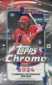 Topps 2024 Chrome - Single Pack from Hobby Box