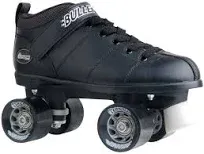 CHICAGO SKATES Bullet Men&#039;s Speed Roller Skate, Indoor and Ourdoor, Black Size 9