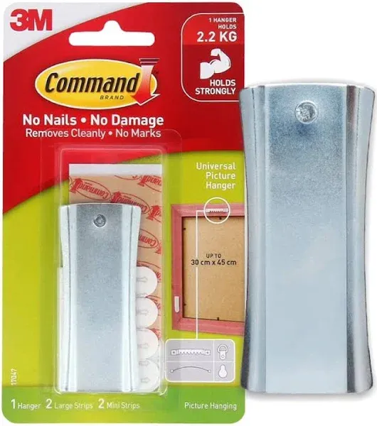 Command Universal Picture Hanger 3 Hangers