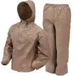 Frogg Toggs Ultra Lite Rain Suit - Khaki Large