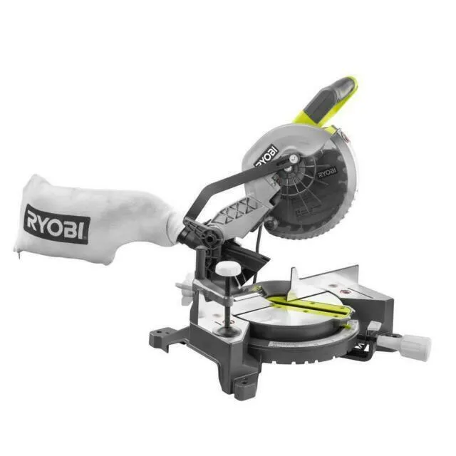 RYOBI 7-1/4 in. Miter Saw 9 AMP. Light Weight With Blade Corded Electric