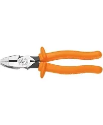 Klein Tools 9'' Insulated High-Leverage Side-Cutting Pliers