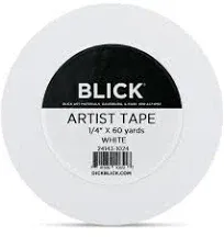 Blick Artist Tape - White, 1/2" x 60 yds