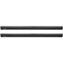 Yakima Black JetStream Bar Aerodynamic Crossbars for Roof Rack Large SUV 70in