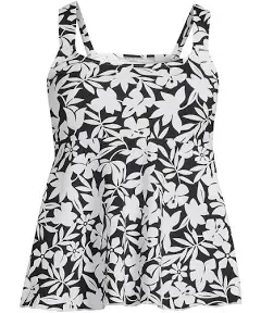 Lands' End Women's Flutter Tankini Top