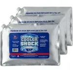 Cooler Shock Reusable Ice Packs for Cooler