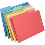 Staples Heavyweight Colored File Folders 3 Tab Legal 50/Box 810352