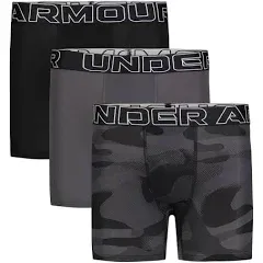 Under Armour Boys' Performance Boxer Briefs, Lightweight & Smooth Stretch Fit