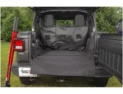 Rugged Ridge 13260.13 Jeep JL Wrangler Unlimited C3 Rear Dog Hauling Cargo Carrier