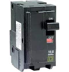 Square D QO260CP Miniature Circuit Breaker - 60 A, 2 Pole, 120/240 VAC