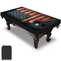 Pool Table Cover, Waterproof &amp; Dustproof Outdoor/Indoor Polyester Taffeta 7 FT