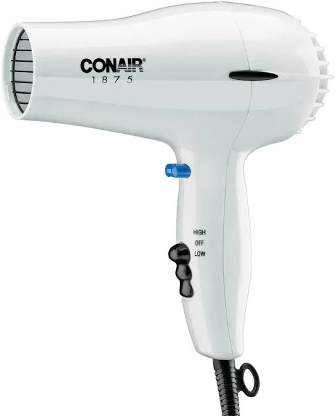 Conair 247W 1875 Watt Hair Dryer - White