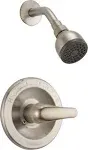  Single-Handle Shower Faucet Trim Kit with Single-Spray Touch Brushed Nickel