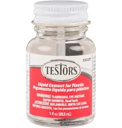 Testor Corp. TESTORS Liquid Plastic Cement 1oz. TES3502XT Misc. Adhesives